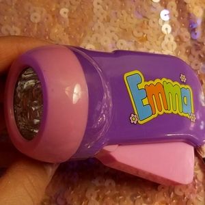 EMMA name flashlight - Hand-powered toy Easter